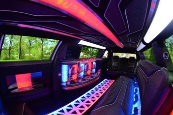 Pearland Limousine Inside