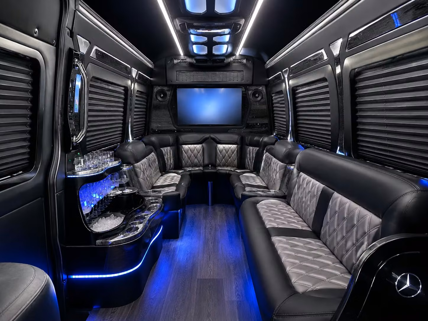 multi stop prom bus pickups across shadow creek ranch silverlake and beyond