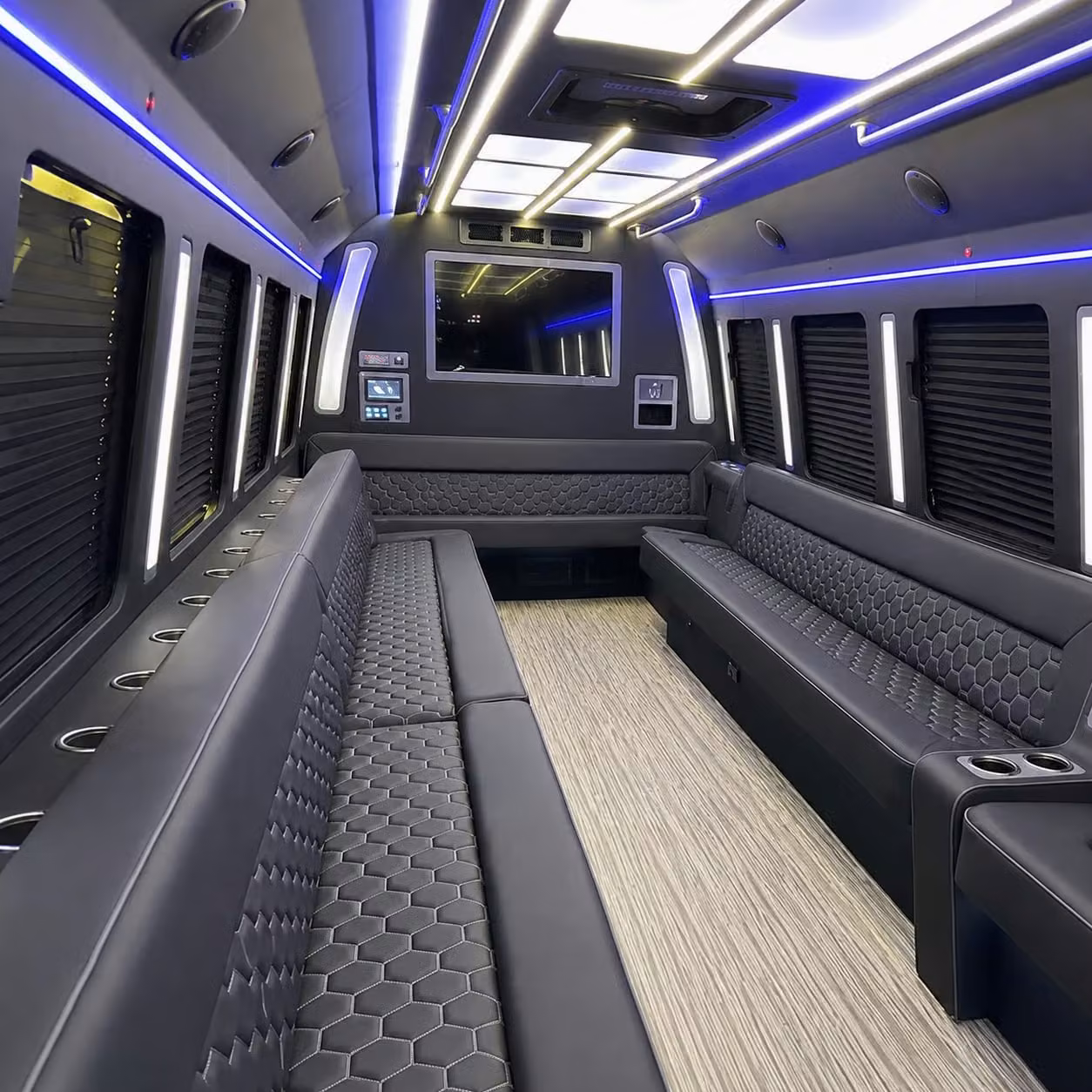 party bus interior