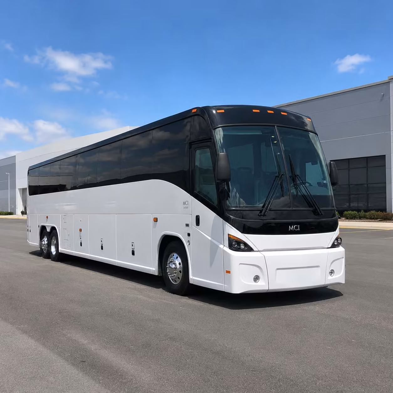 pearland 56 passenger charter bus rental