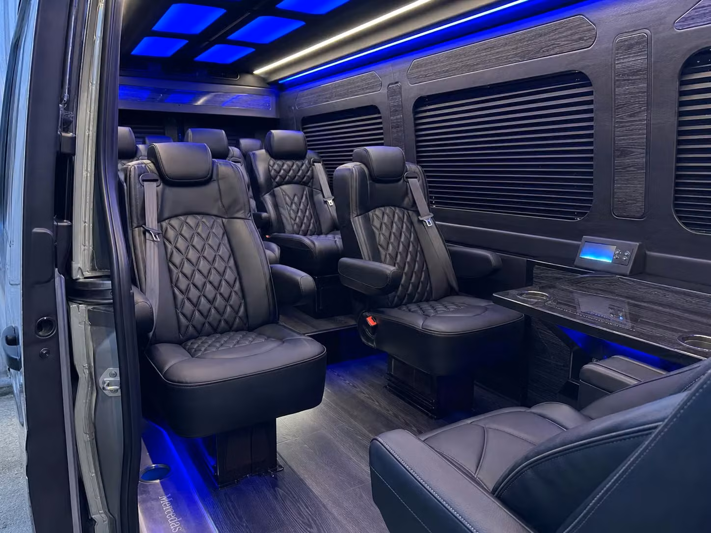sprinter van transportation for groups and events across pearland