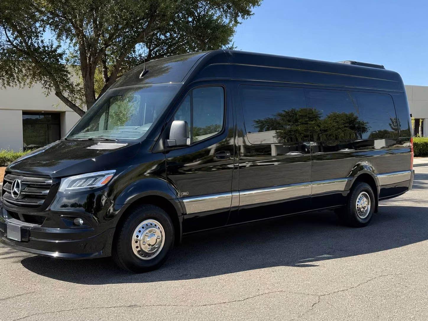sprinter van with driver